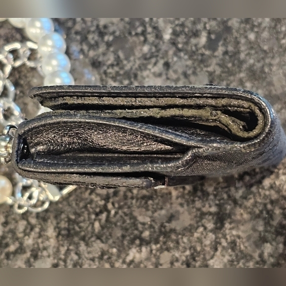 Gucci GG Monogram Canvas Trifold Wallet w/Patches & Wristlet Added - Picture 15 of 17